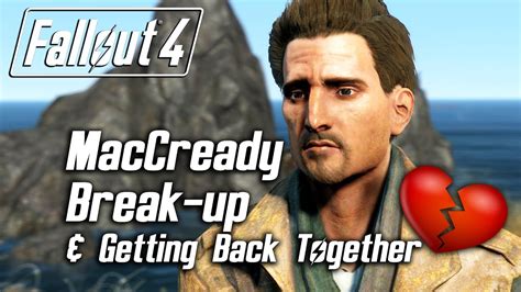 Fallout 4 Maccready Romance Breaking Up And Getting Back Together