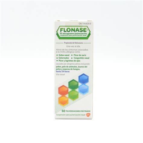 Venta de Flonase 50 Mcg Pulsación Nebulizador Nasal 60 Do