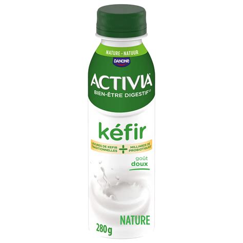 Lait Fermenté Au Kéfir Nature Activia Danone Le Pot De 280g à Prix