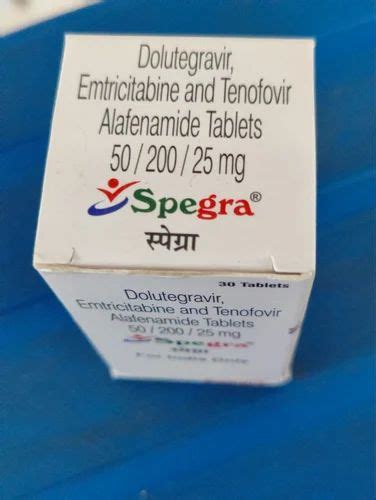 SPEGRA DOLUTEGRAVIR EMTRICITABINE TENOFOVIR ALAFENAMIDE TABLETS At