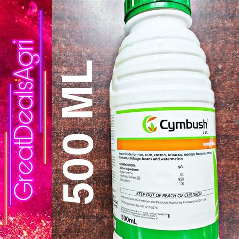 CYMBUSH 5 EC CYPERMETHRIN INSECTICIDE 500mL SYNGENTA Lazada PH