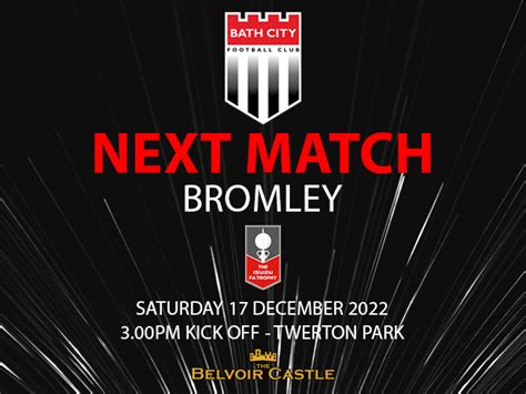 Bath City Fc Next Match Bromley Home Bath City Fc