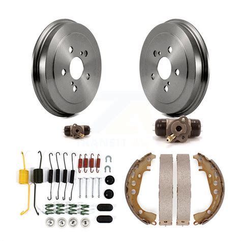 Brake Drum Shoes Spring And Cylinders Rear Kit Pc For