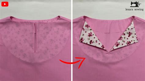 The Easiest Way To Sew A Lapel Collartutorial For Beginnerssewing