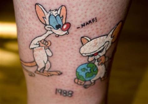 Los 10 tatuajes de caricaturas más geniales y originales