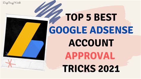 Top Best Google Adsense Account Approval Tricks