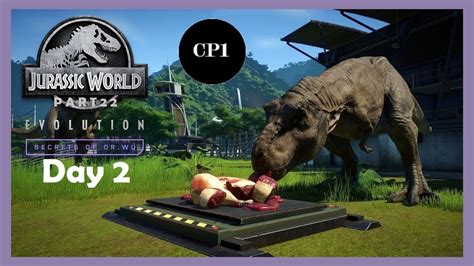 🔵 Lets Play Jurassic World Evolution Part 22 Secrets Of Dr Wu Dlc Day 2 Youtube