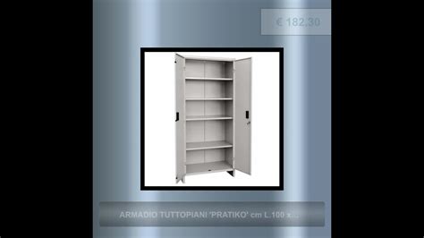 ARMADIO TUTTOPIANI PRATIKO Cm L 100 X P 40 X H 180 YouTube