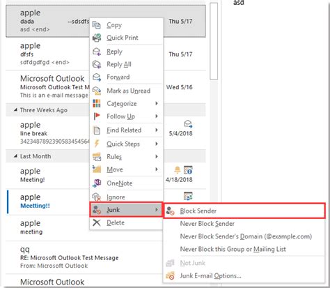 How To Block Or Unblock Senders In Outlook