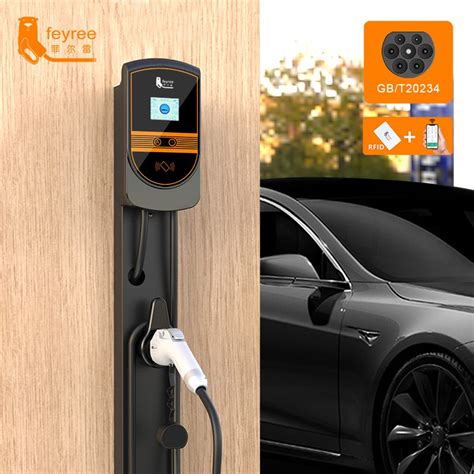 Feyree Ev Charger Gb T Cord Evse Wallbox Electric Vehicle Kw Kw Kw