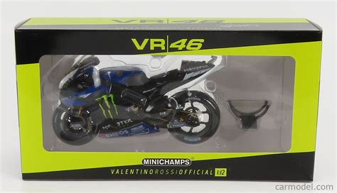 MINICHAMPS 122203046 Scale 1 12 YAMAHA YZR M1 TEAM MONSTER ENERGY N