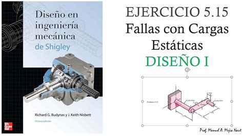 Ejercicio Diseno Shigley Factor De Diseno Por La Teoria Del