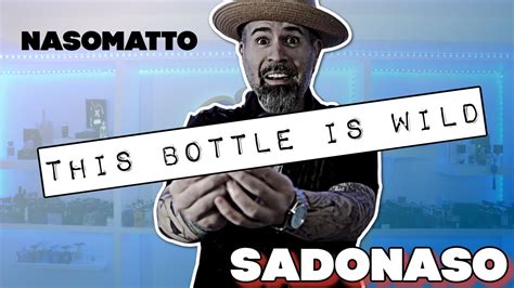 Nasomatto Sadonaso The Wildest Cologne Bottle I Own Youtube