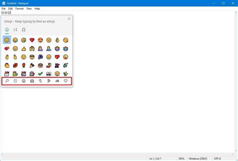 Windows Da Bir Donan M Klavyesi Kullanarak Emoji Kaomoji Ve