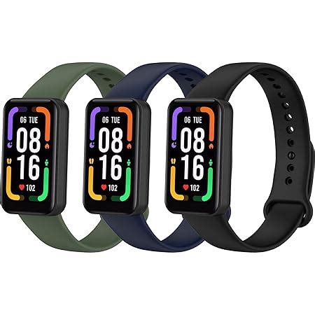 Diman Correa Para Redmi Smart Band Pro 2 Pack Flexible Correa De