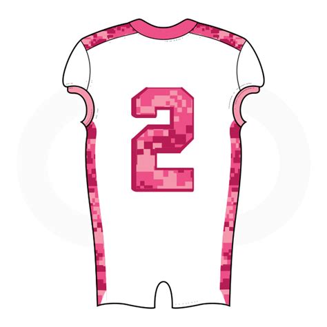 Breast Cancer Awareness Football Jersey White Wooter