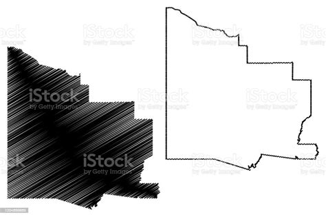 Yavapai County Arizona Map Stock Illustration Download Image Now Abstract Arizona Black