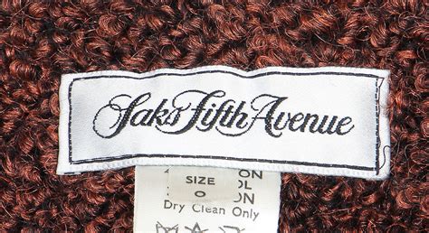 Lot Detail Janet Jackson Owned Worn Saks Fifth Avenue Brown Nubby