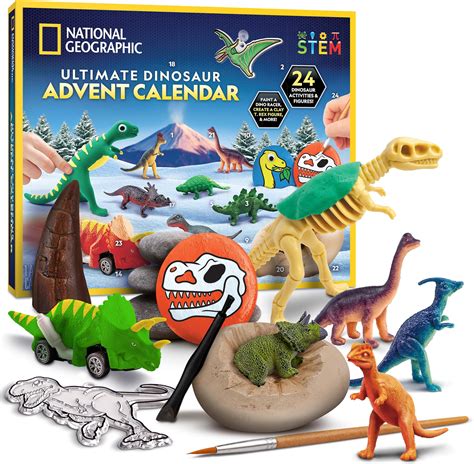 Amazon NATIONAL GEOGRAPHIC Dinosaur Advent Calendar 2024