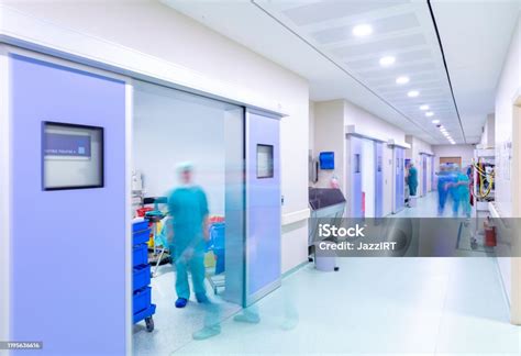 Hospital Operating Room Corridor Stock Photo Download Image Now