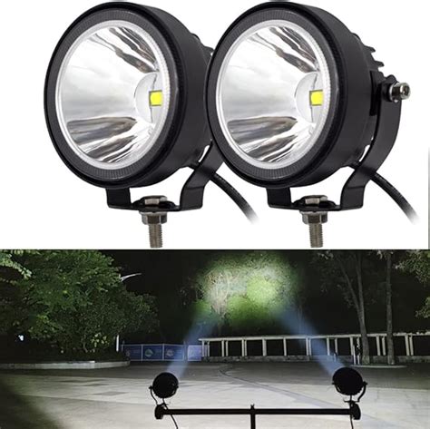 Szdystar Faros Led Redondos Antiniebla Para Conducci N Todoterreno