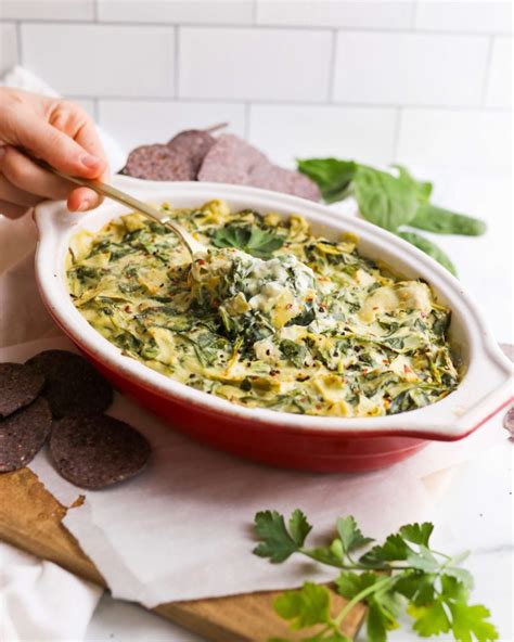 Creamy Vegan Spinach And Artichoke Dip Legally Healthy Blonde