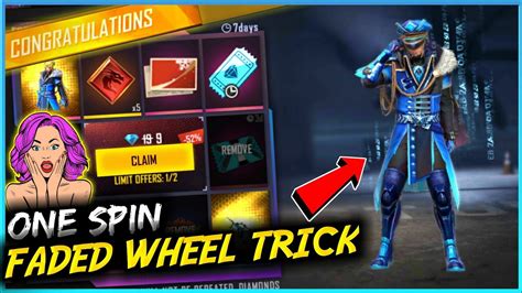 1 Spin Trick Faded Wheel Free Fire Free Fire Faded Wheel 1 Spin Trick Faded Wheel Trick