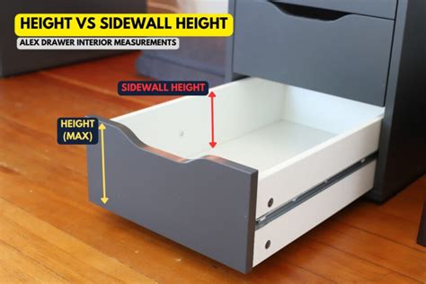 ALEX Drawer Dimensions and Interior Measurements!