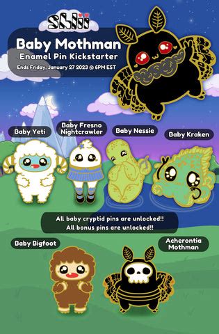 Baby Mothman Kickstarter Final Week!! — Shlii Kawaii