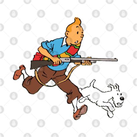 Tintin + Snowy - Tintin - Kids T-Shirt | TeePublic