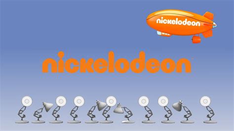 Eleven Luxo Lamps Spoof Nickelodeon Logo Classic Youtube