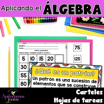 Aplicando El Lgebra Patrones By Aprendamos Juntos Maestra Yesenia