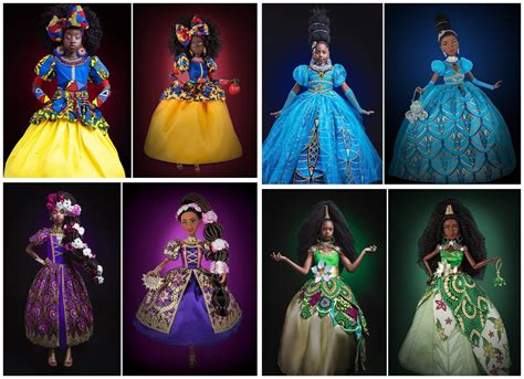 Disney Turns Photographers Diverse Princess Portraits Into Dolls