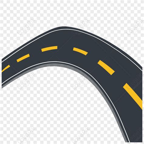 Undulating Highway Clipart Back And Forth Winding Wind Png Free