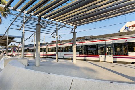 High Speed Renfe Train, Barcelona, Spain Editorial Image - Image of ...