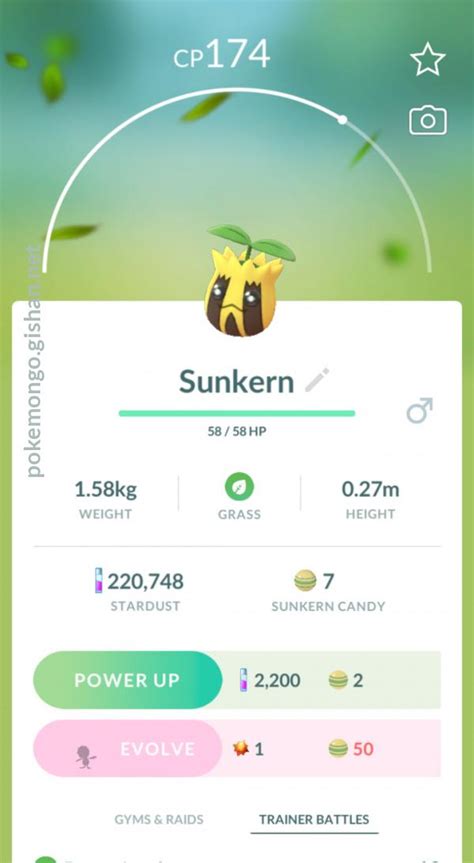 Sunkern - Pokemon Go