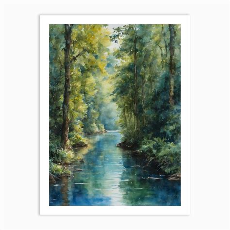 The Amazon River Art Print by Lily Ravioli - Fy