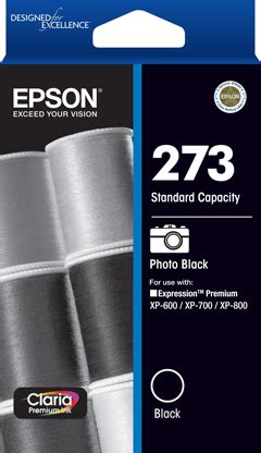 Purchase Epson Std Capacity Claria Premium Photo Black Ink