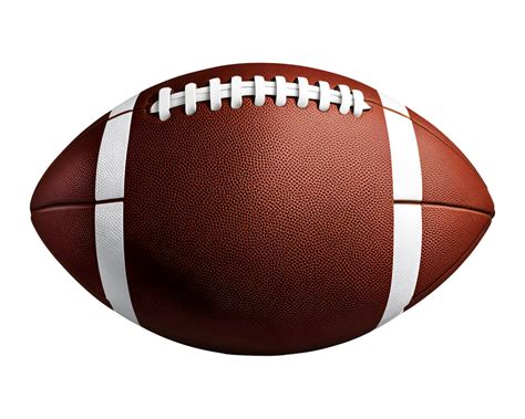 Ai Generated American Football Ball Isolated On Transparent Background