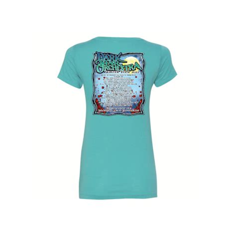 Winter Tour 2022 Ladies V Neck T Shirt Dark Star Orchestra