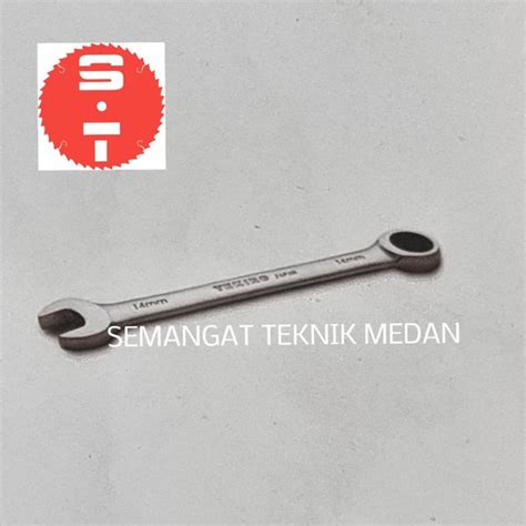 Jual Mm Kunci Ring Pas Ratchet Panjang Single Gear Wrench Mm