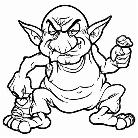 10 Desenhos De Gargamel Para Imprimir E Colorir