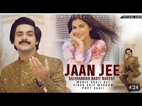 Jaan Jee Basit Naeemi New Saraiki Song New Saraiki Song 2024 YouTube