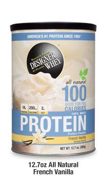 All Natural Whey Protein: Flavors and Ingredients