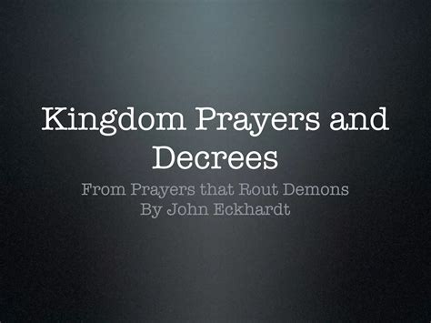 John Eckhardt Prayers That Rout Demons 5
