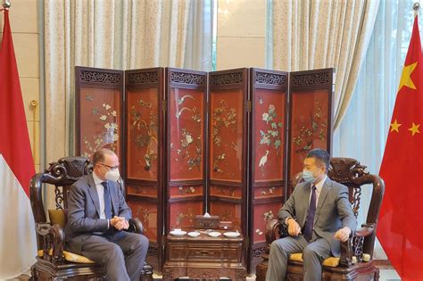 Ambassador Lu Kang Met With Austria Ambassador H E Dr Thomas Loidl