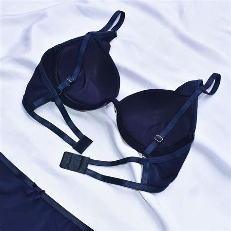 Conjunto De Lingerie Microfibra Tiras Duplas