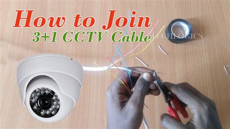 Cctv Camera Cable Connectors Installation