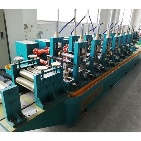 Erw Welding Tube Mild Steel Pipe Production Line For Rectangular Tube