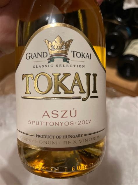 2017 Grand Tokaj Tokaji Aszú 5 Puttonyos Hungary Tokaji CellarTracker